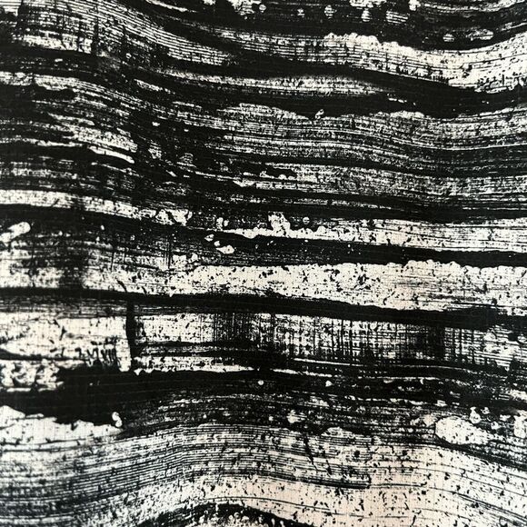 Lululemon Airing Easy Short Sleeve Button Down Shirt Black White Medium - Picture 5 of 5